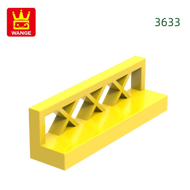 

Non-Toxic 121Pcs/Lot 3633 1X4X1 Fence Building Blocks Moc Accessories Compatible With Brick Children Toys Gift Box about 121pcs