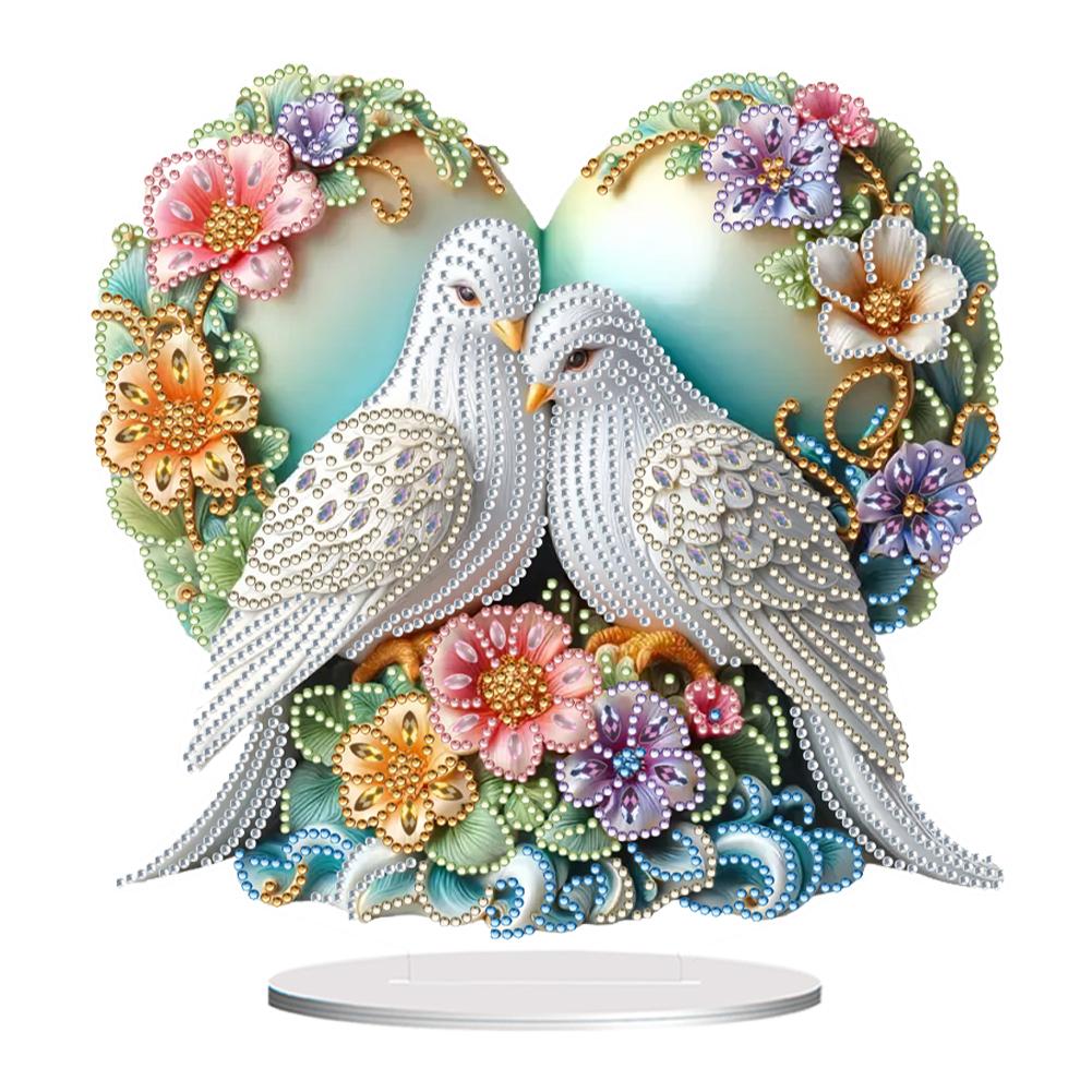 Animal Special Shaped Diamond Painting Tabletop Ornaments Kit Table Top Diamond Painting Ornament Kits Bedroom Table Decoration