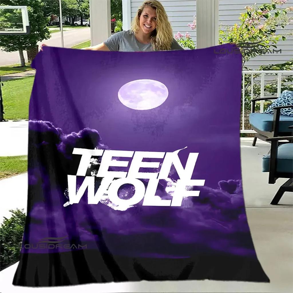 Film Teen Wolf Druckdecke warme Decke Flanschdecke weiche und bequeme Decke Haus Reise Decke Geburtstagsgeschenk
