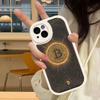 B-Bitcoin Leather Phone Case For IPhone 16 15 14 17 Pro Max 11 12 Mini Plus Soft Shell