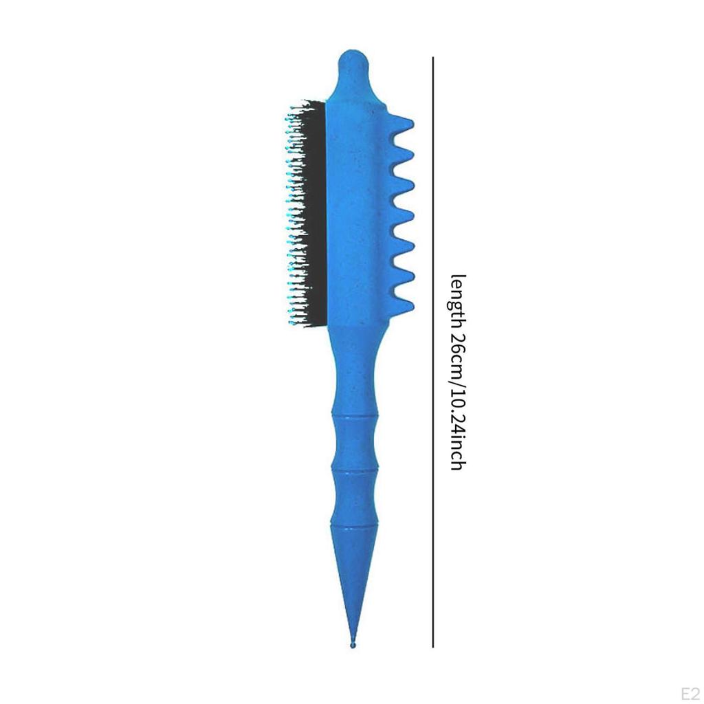 Teasing Brush Hair Comb Sturdy Professional Easy to Use Portable Styling Tool for Edge
