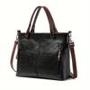 Fashionable Shoulder Bag with Large Capacity Retro Women's Diagonal Cross Bag