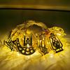 Moon Star Led String Light Ramadan Decoration 2025 Aid EID Mubarak Decor Islam Muslim Event Party Supplies Eid al-Fitr Decor