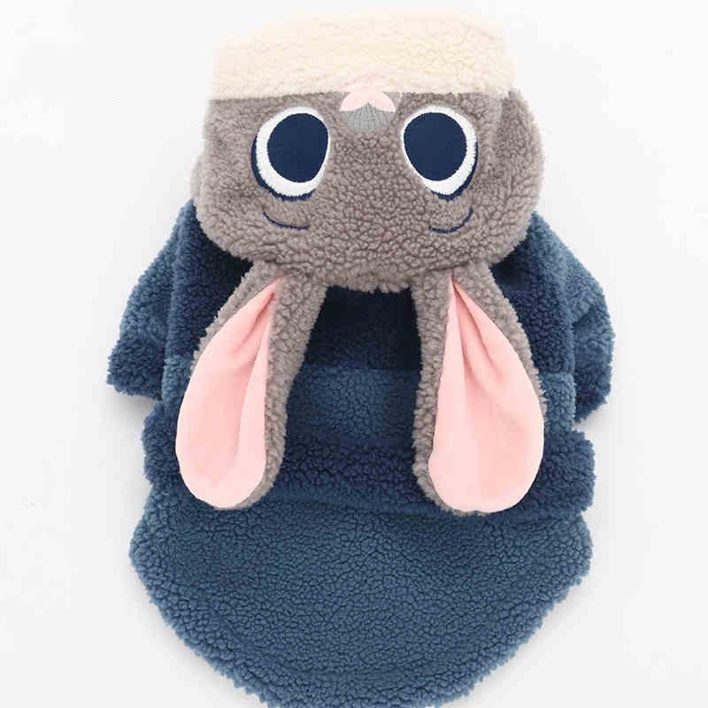 

Одежда для собак Весенние и осенние модели Мультяшные щенки Тедди Маленькие собаки Собаки среднего размера Бишон фризе Корги Одежда для домашних животных XS синий