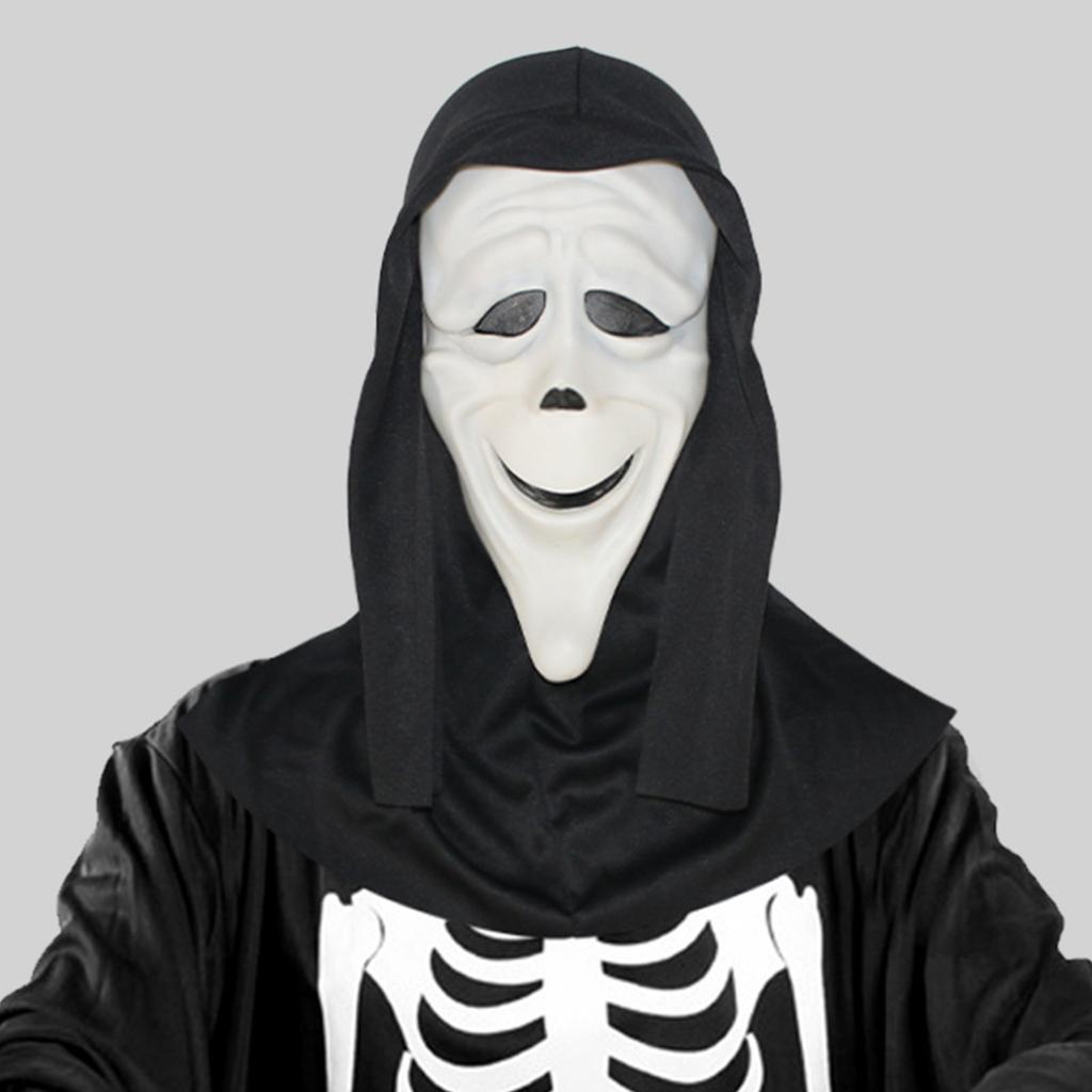 Maschera di Halloween Dark Role Playing, Adatta Maschera Horror in Lattice Una Maschera Divertente