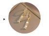 Elegant Bamboo Joint Cat's Eye Earrings: Chic, Versatile Design for Women