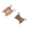 For Honda CR125/250 CRF250/450 Motorcycle Front and Rear Brake Pads Copper Base Disc Brake Pads For Motocross Parts
