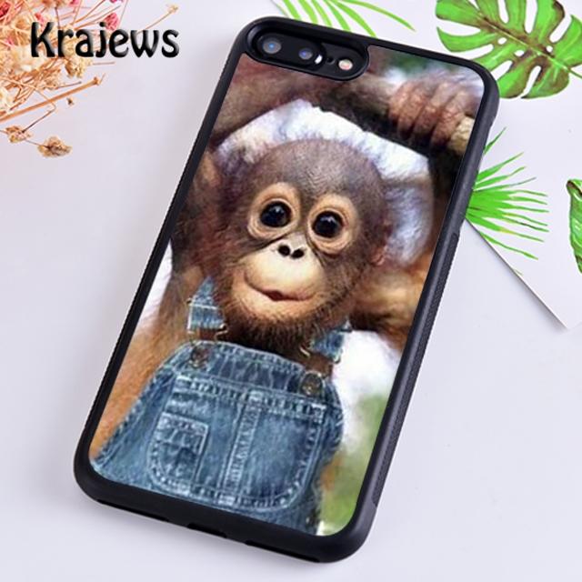 CUTE ORANGUTAN monkey BABY 1 Phone Case Cover For iPhone 17 Air 16 15 14 plus 12 13 pro max coque Shell Fundas
