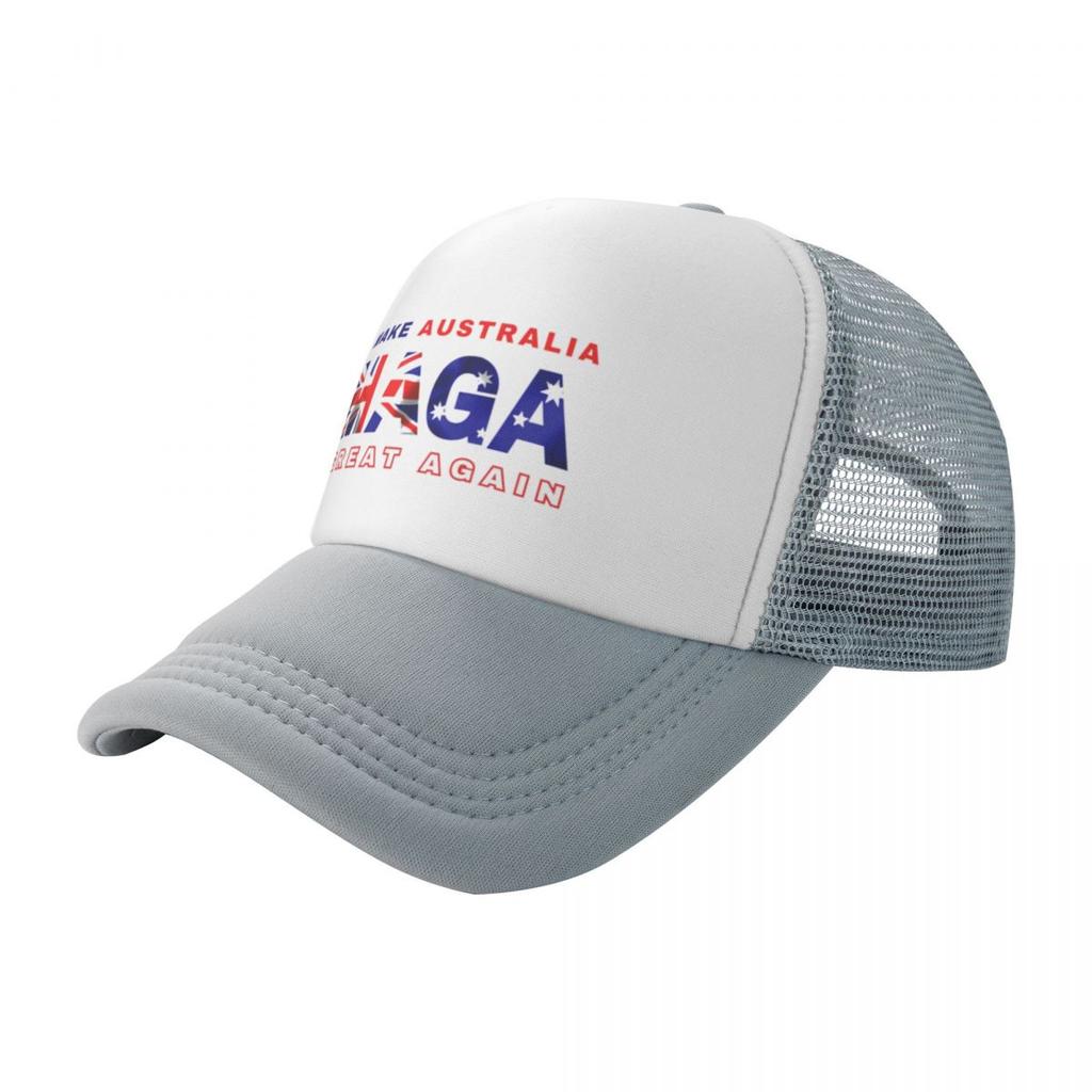 Stylové Vlastní Síťované Baseballové Čepice Make Australia Great Again Pro Ženy Kempování Muže Plážové Otcovské Čepice Kšiltovka