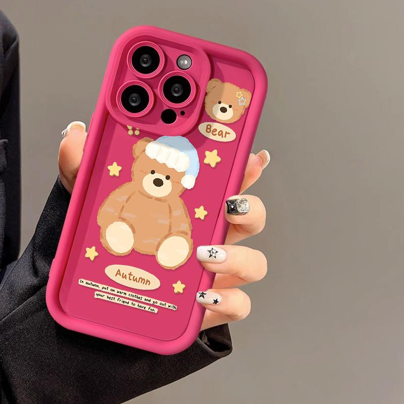 Phone Case for iPhone 11 13 12 14 15 16 Pro Max XR XS Samsung A15 A55 A05 Redmi 12 13C OPPO A16 A18 A60 Reno 11 Vivo Y17S Y12 Infinix Note 40 Smart 8