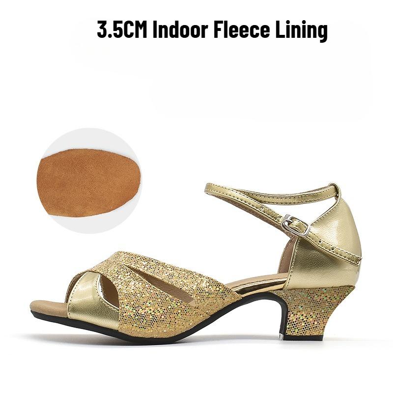 

Women s Dance Shoes Adult Ballroom Dance Shoes Modern Cha-Cha Shoes 33