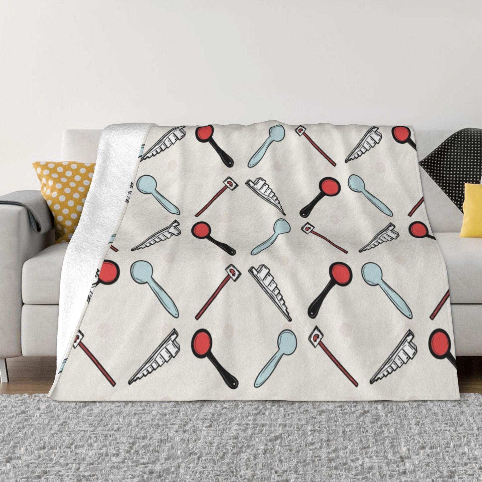 Orthoptics Equipment Fashion Soft Warm Flannel Blanket Equipment Orthoptics Orthoptist Glass Red Maddox Hidden Cover Test Cube 30x40in