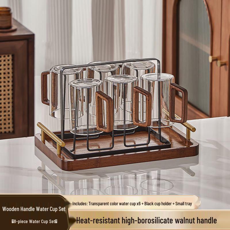 

Haofeng High Borosilicate Glass Tea Set Eight-piece set