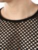 Men's Summer Casual Muscle Pullover Short Sleeves Mesh Shirt Top Blouse