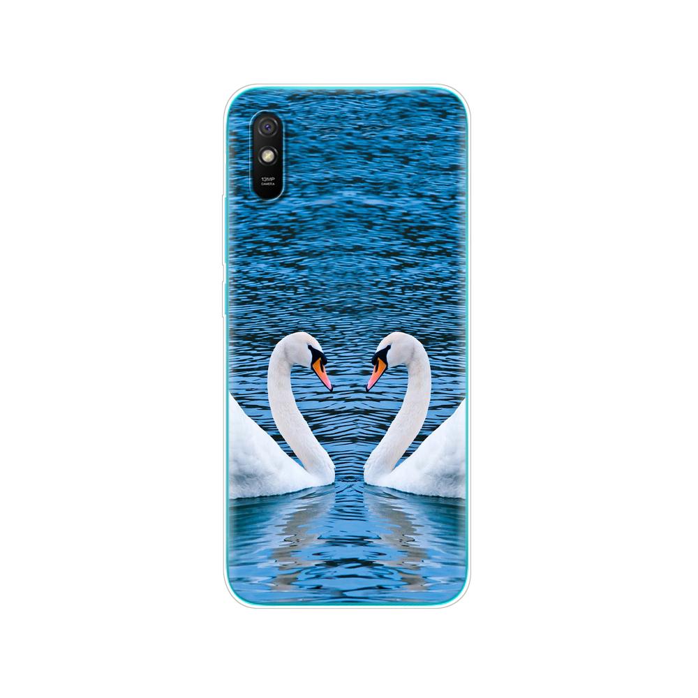 For Xiaomi Redmi 9A Case Silicon Back Cover Phone Case For Redmi 9A Soft Case 6.53 Inch Funds Etui Bumper Coque