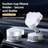 Car Vacuum Suction Cup Magnetic Phone Holder Foldable Desk Stand For Magsafe iPhone 16 15 14 13 12 Pro Max Samsung Xiaomi Mount