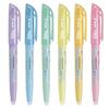 PILOT FriXion Light Highlighter Soft SFL60SL6CS Pen, 3.3mm, Color, 6-Color Set,