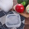 6pcs with Cover Food Storage Box 350ml Fresh-keeping Box Frozen Meat Storage Box  Salad