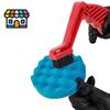 Car Polishing Pad Cleaner Brush Nylon Bristles Polishing Spur Tool Stain Cleaning Brush Quick & Easy Sponge Pad Maintenance