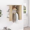 VidaXL Hallway Cabinet Sonoma Oak 97.5x37x99 Cm Engineered Wood 808768
