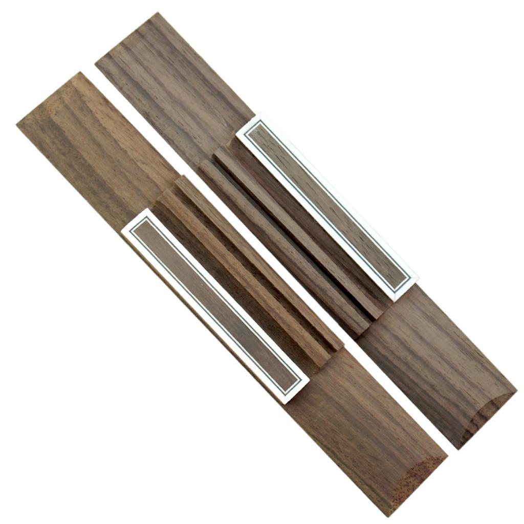 Classical Guitar Rosewood Bridge with Saddle Nut Set for Accessories