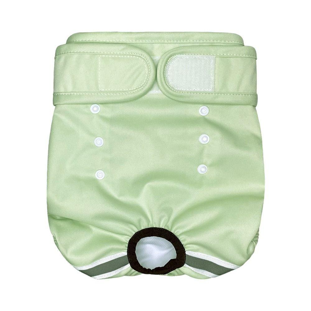Breathable Dog Physiological Pants Highly Absorbent Adjustable Female Pet Diapers Leakproof Pets Panties Diapers Doggy Sanitary XS