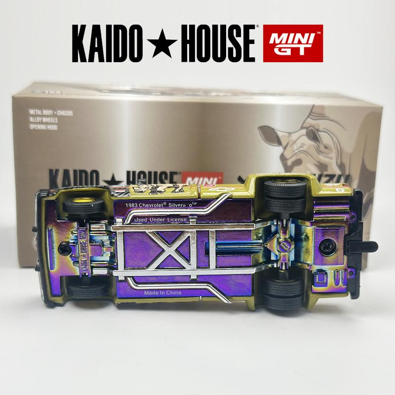 AABHB1 Kaido House + MINIGT Chevrolet Silverado "Sumatran Rhino" alloy car model Chase 153