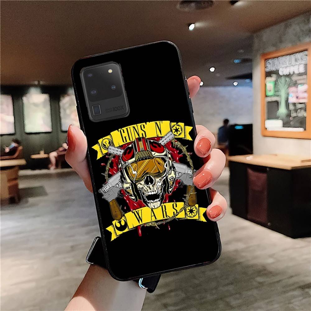 GUNS N ROSES Phone Case For Samsung S 24 fe 25 Ultra plus 20 lite 21 30 22 23 24 22 Ultra 5G Fundas
