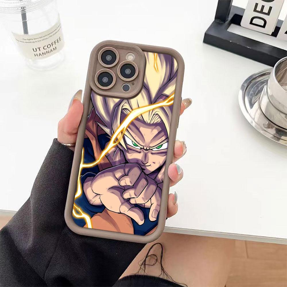 D-Dragon Ball Z Super Saiyan Phone Case For iphone Apple 17 AIR 16 16E 11 12 13 14 15 XR Plus Pro Max Silicone Case Funda Cover