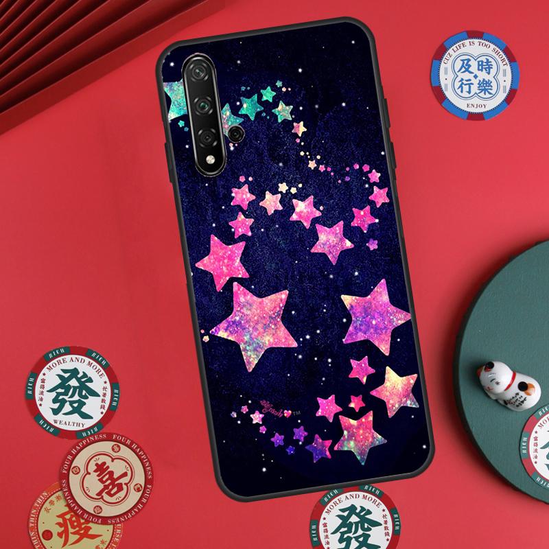 Bright Stars Art For Huawei Nova 5T 9 10 SE 7i 8i 11i 12i Y73 Y72 Y61 Y91 Y60 Y70 Y90 P20 P30 P40 Lite Case