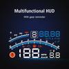 OBD2 HUD Speedometer Windshield Projector Car Head Up Display Digital Water Temp Tester New 4E Upgraded Alarm 5.5inch HD Screen