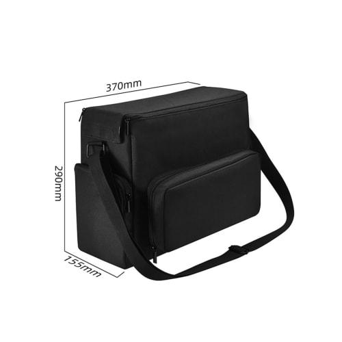 SHEAWA JYX-55 Speaker Set Storage Case, Carrying Case with Shoulder Strap, Scratch-Resistant, Stain-Resistant Protective Case, Also Stores Small Items