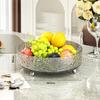 Light Luxury Fruit Tray Home Living Room Coffee Table Fruit Tray Rotating Dried Fruit Tray New High-end Candy Snacks Placement Tray