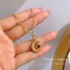 Colorfast 100 Languages Moon Projection Necklace for Women - Versatile Clavicle Chain, Ideal Birthday Gift