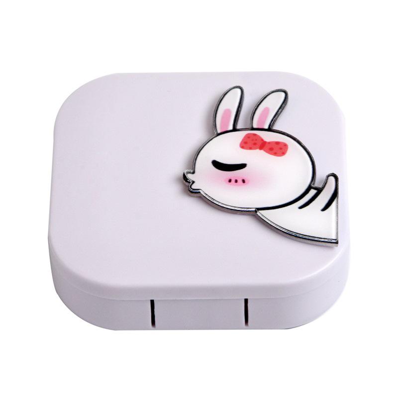 Adorable Japanese-Style Mini Contact Lens Care Box for Myopia