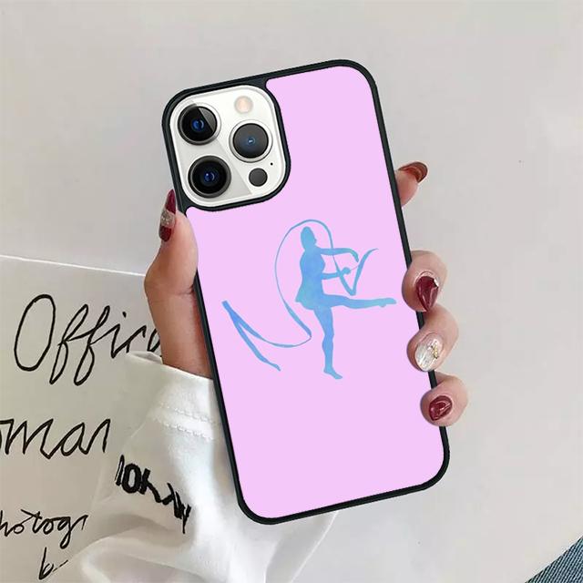 ribbon gymnastics movement Phone Case Cover For iPhone 17 Air 15 16 14 13 12 Pro Max 11 Pro Max Plus Coque Shell