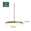 Nordic Hanging Lamp gold/copper color pendant light Lampshade Luminaire LED Bedroom/Kitchen island/shop window Home Lighting