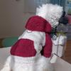 Outdoor Dog Warm Fleece Brushed Sweatshirts Jackets Vest for Small Medium Dogs
