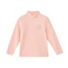 DEESHA Girls' Ribbed Semi-High Collar Base Shirt