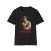 The Hitcher Graphic T-Shirt | Retro Horror Character, Blood Splatter