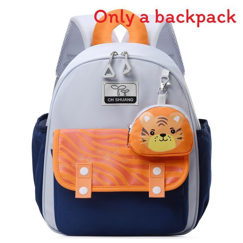 Panda Rabbit Tiger Mushroom Lotso Printed Backpack Breathable Schoolbag Cartoon