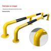 U-shaped Steel Parking Barrier