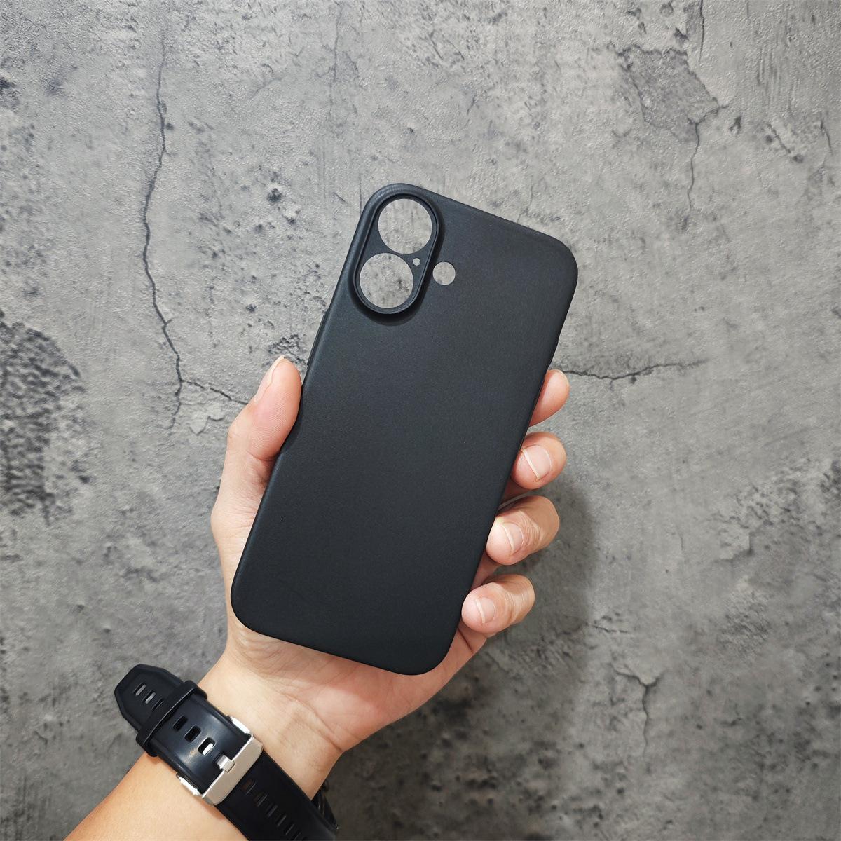 

Импортный IPhone 16E Тонкий PP Не желтеет для Apple 15PROMAX Чехол для мобильного телефона 14 Прозрачный и простой Apple 15Promax