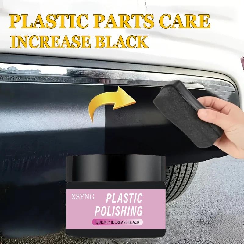 Crystal clear coating car plastic repair wax - repair plastic, rubber, sparkling interior and exterior decoration