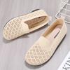 Summer Mesh Fabrics Breathable Flats Women Shoes Ventilate Lace Mom Shoes Comfort Casual Light Shoes