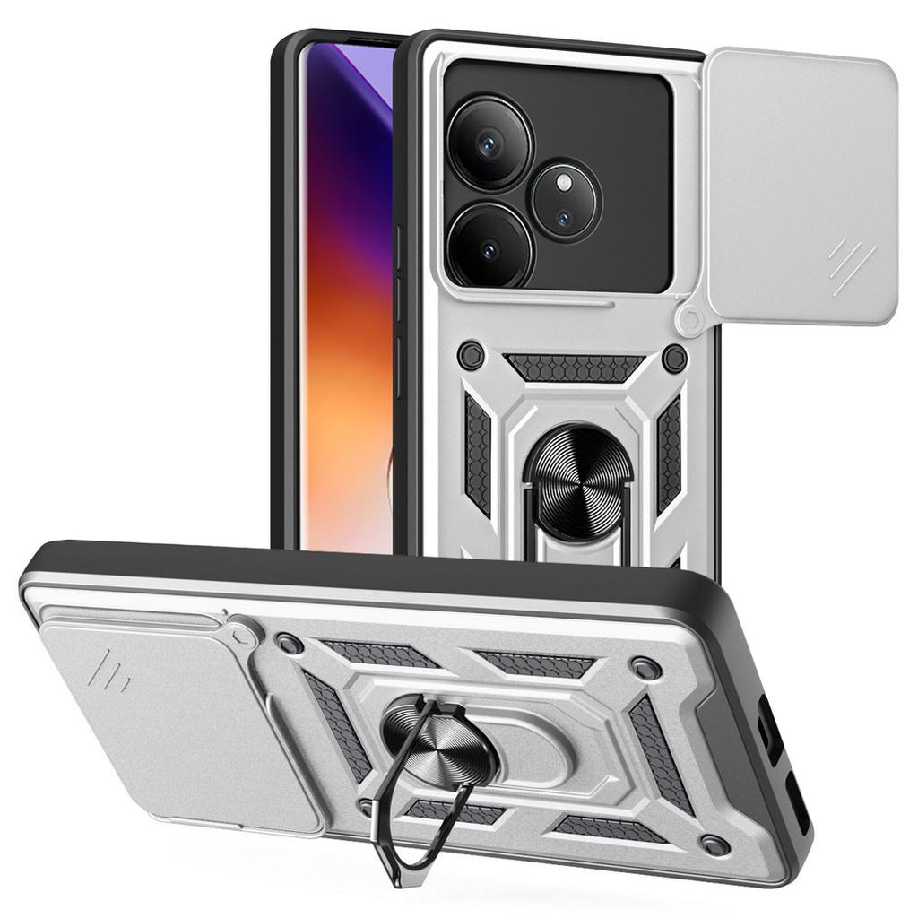 Camera Protect Case for Realme GT Neo 6 6T 3 N53 N55 Realme C61 C63 C65 C67 C51 C53 C55 C35 C21Y C25Y Armor Hybrid Ring Cover