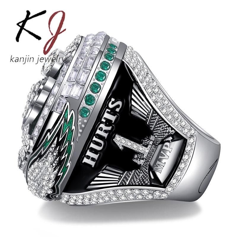 2024-2025 Eagles Championship Ring NFL Philadelphia Eagles Men s Ring Europe and America size 9