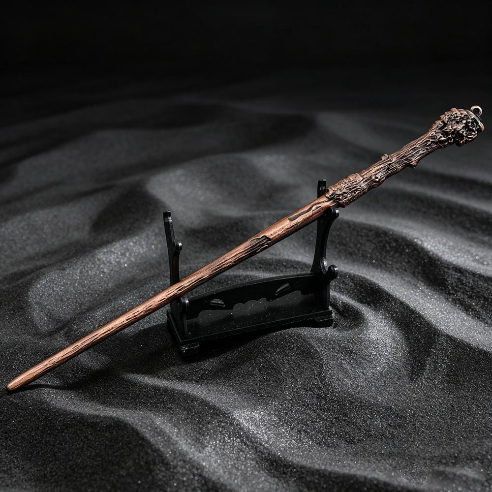 22CM Hollywood Magic Wand Alloy Craft Toy Model - Metal Film & TV Peripherals