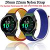 20mm 22mm Nylonarmband für Garmin Forerunner 165 55 265 965 570 970 Armband für Garmin Venu 4 45mm/Vivoactive 6 5/Active 6 Band