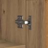 Sideboard Artisan Oak 69.5 x 34 x 90 cm Particleboard and Iron